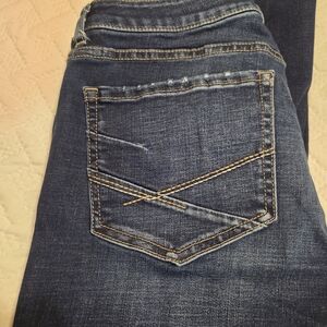 BKE Women's Dark Blue Boot Cut Jeans